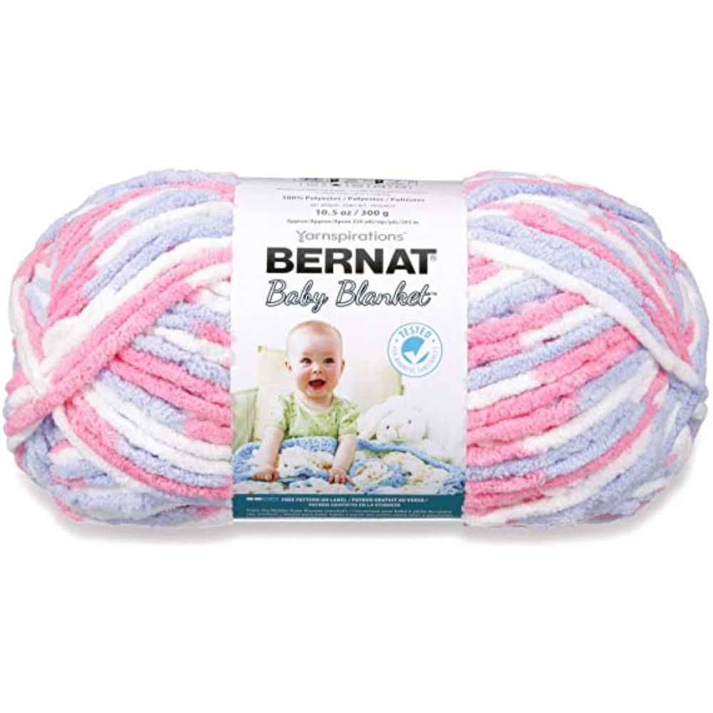 Picture of Bernat Extra Soft Baby Blanket Yarn, Multicolour, 258yards