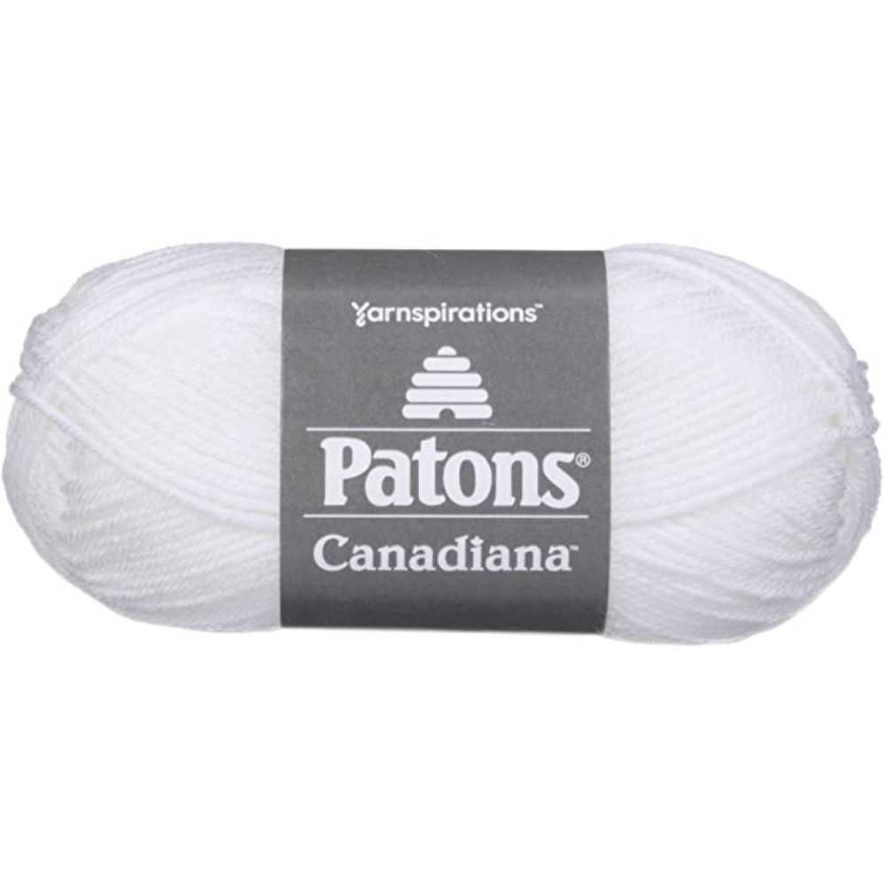 Picture of Patons Yarnspirations Canadiana Yarn, White