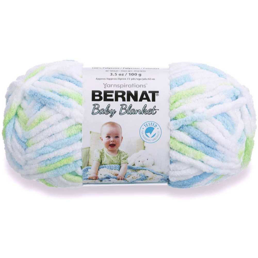Picture of Bernat Baby Blanket Yarn, Multicolour, 72yards