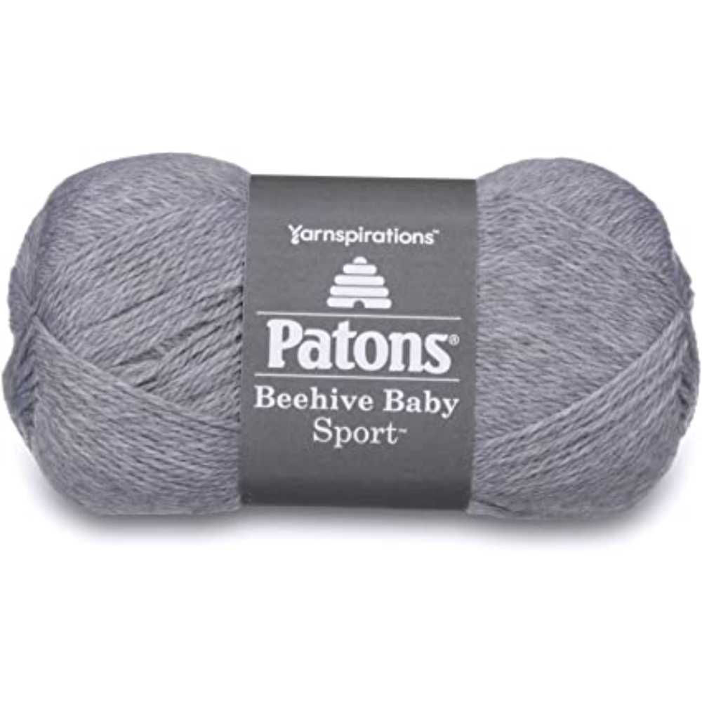 Picture of Patons Beehive Baby Sport Yarn, Grey, 359yards