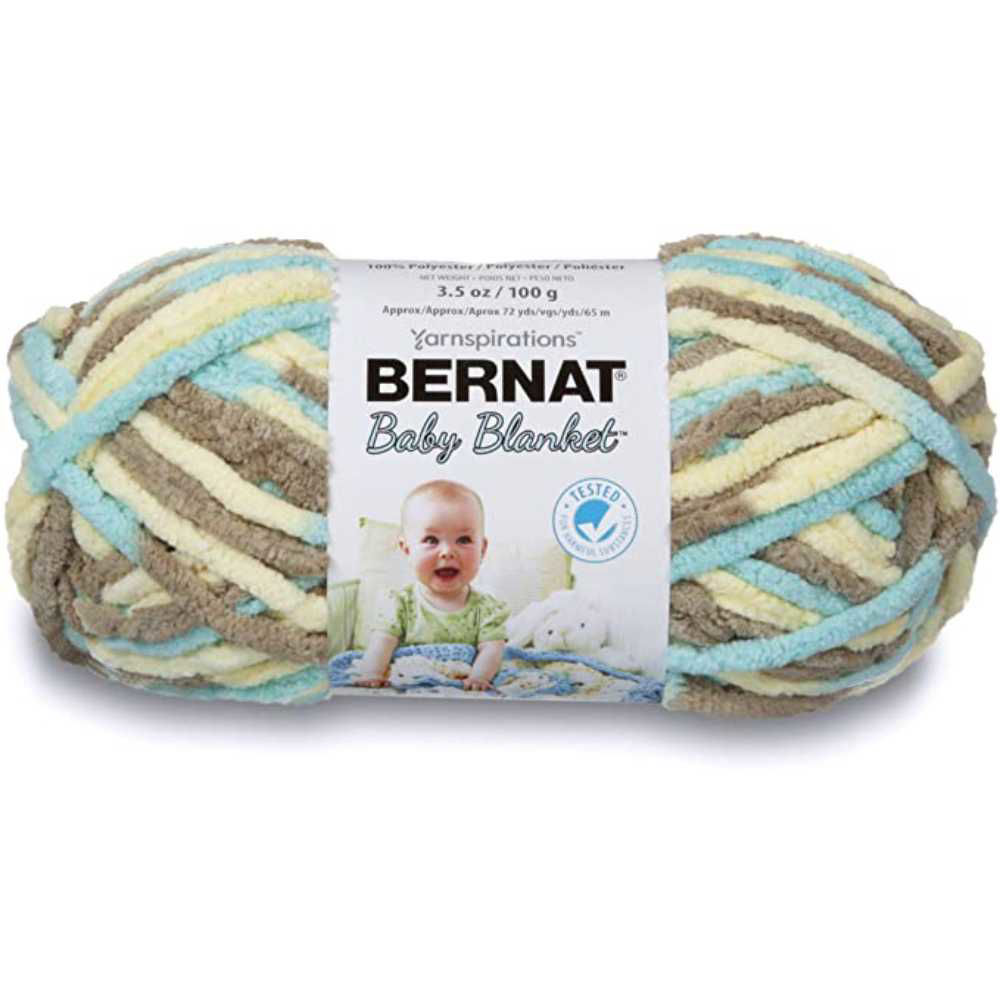 Picture of Bernat Baby Blanket Yarn, Multicolour, 72yards