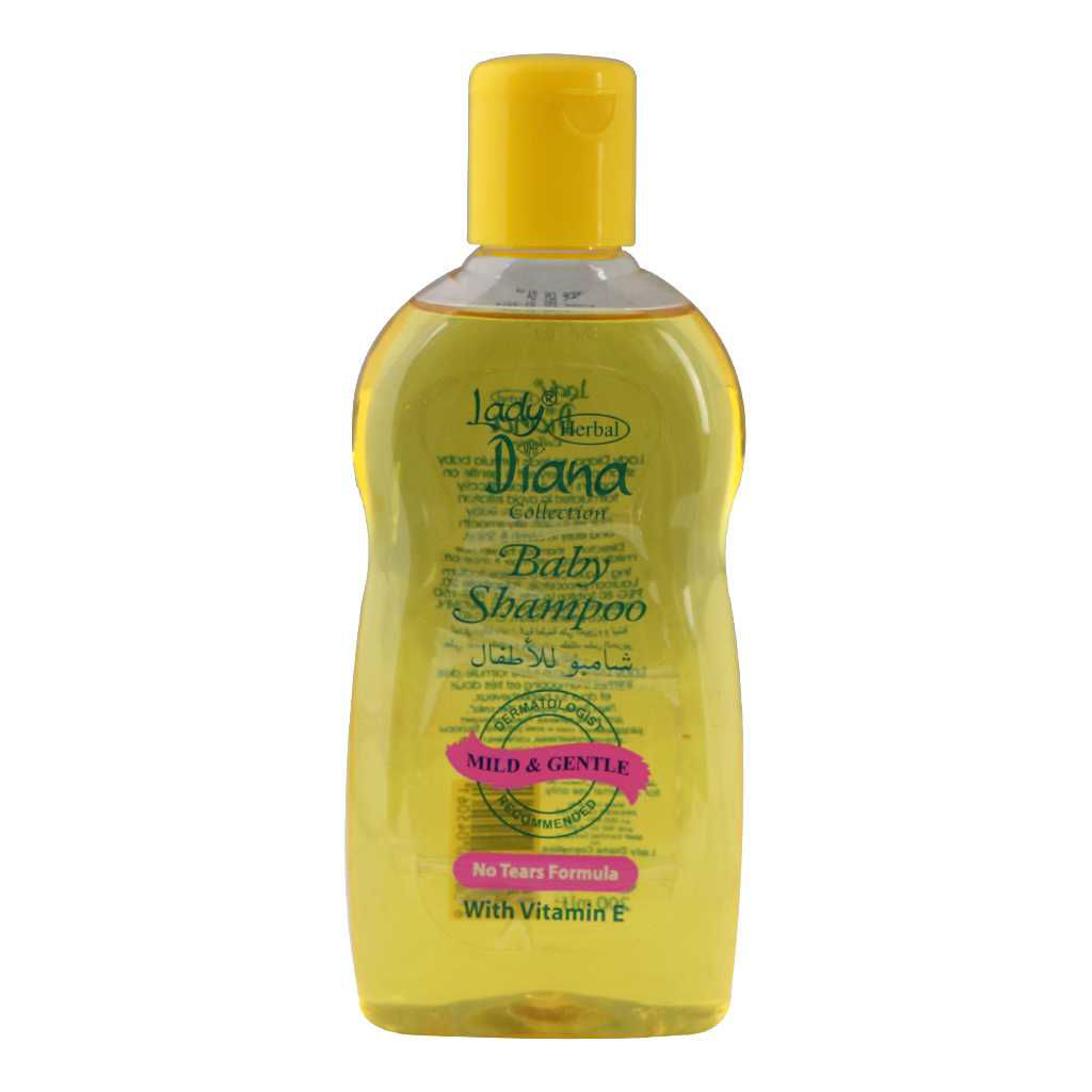 Buy Online Lady Diana No Tears Baby Shampoo, 200ml in UAE
