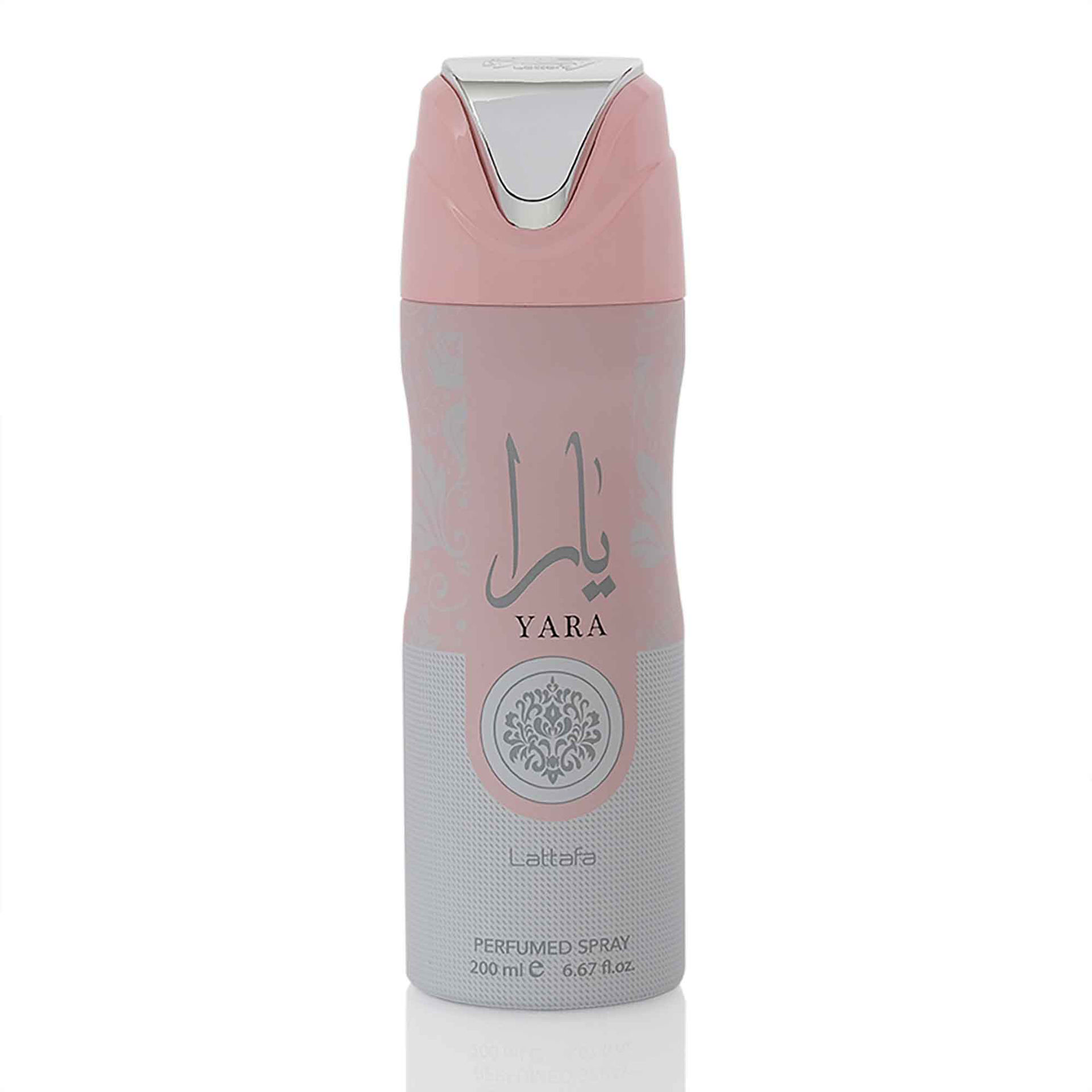Buy Online Lattafa Yara Deodorant Body Spray, 200ml in UAE