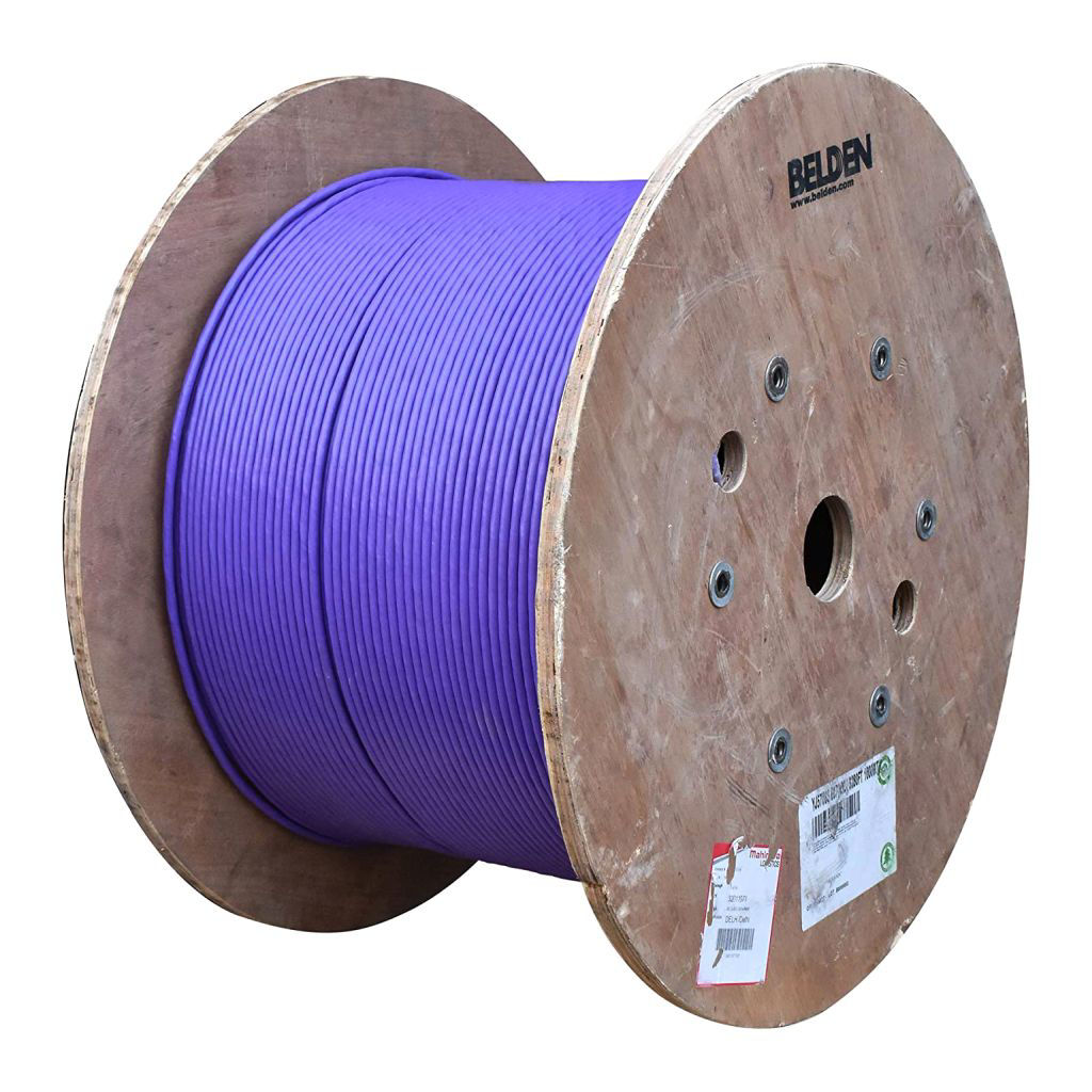 Buy Online Belden Instrumentation & Modbus Cable, YJ57083, Purple, 100