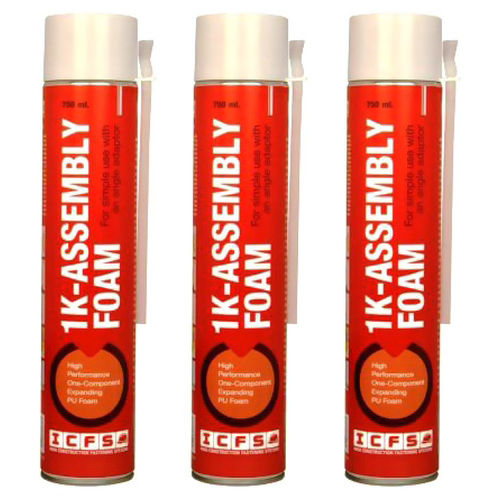 Buy Online ICFS 1k Assembly Polyurethane Expansion PU Foam Spray, 750