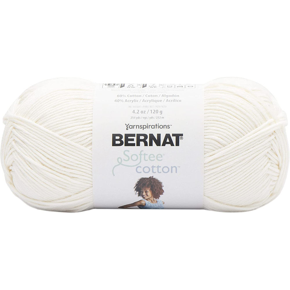 Picture of Bernat Yarnspirations Softee Cotton Yarn, 254Yds, 120g
