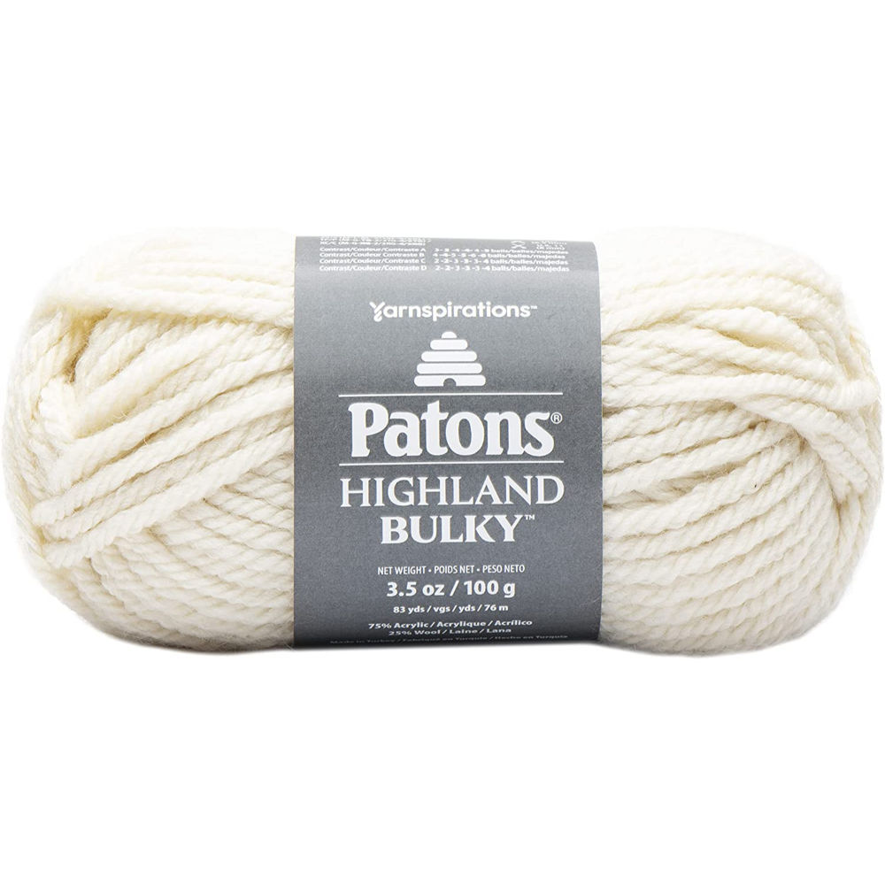 Picture of Patons Highland Bulky Solids Yarn, 100g
