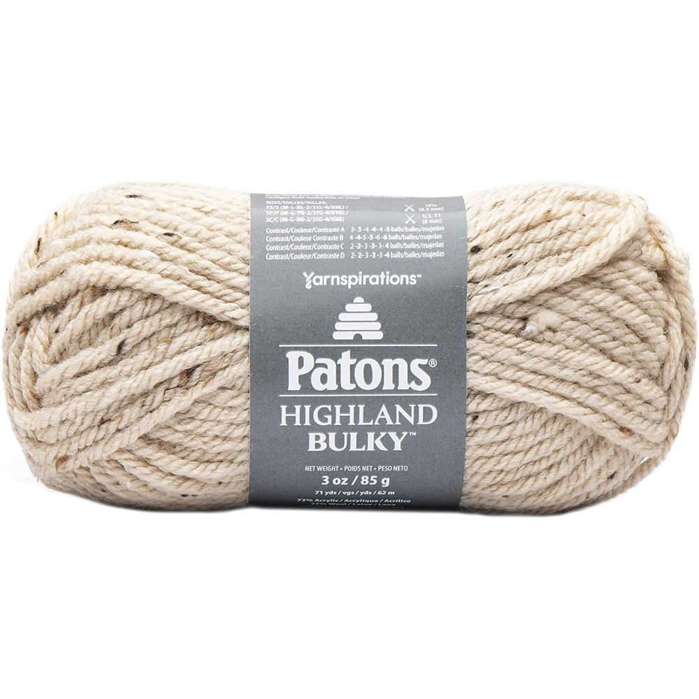 Picture of Patons Highland Bulky Tweeds Yarn, 85g