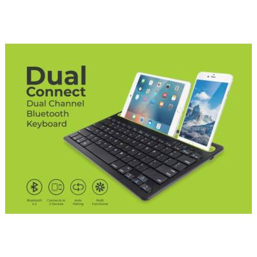 Buy Online Igear Dual Connect Dual Channel Bluetooth Keyboard, iGBK100 in UAE