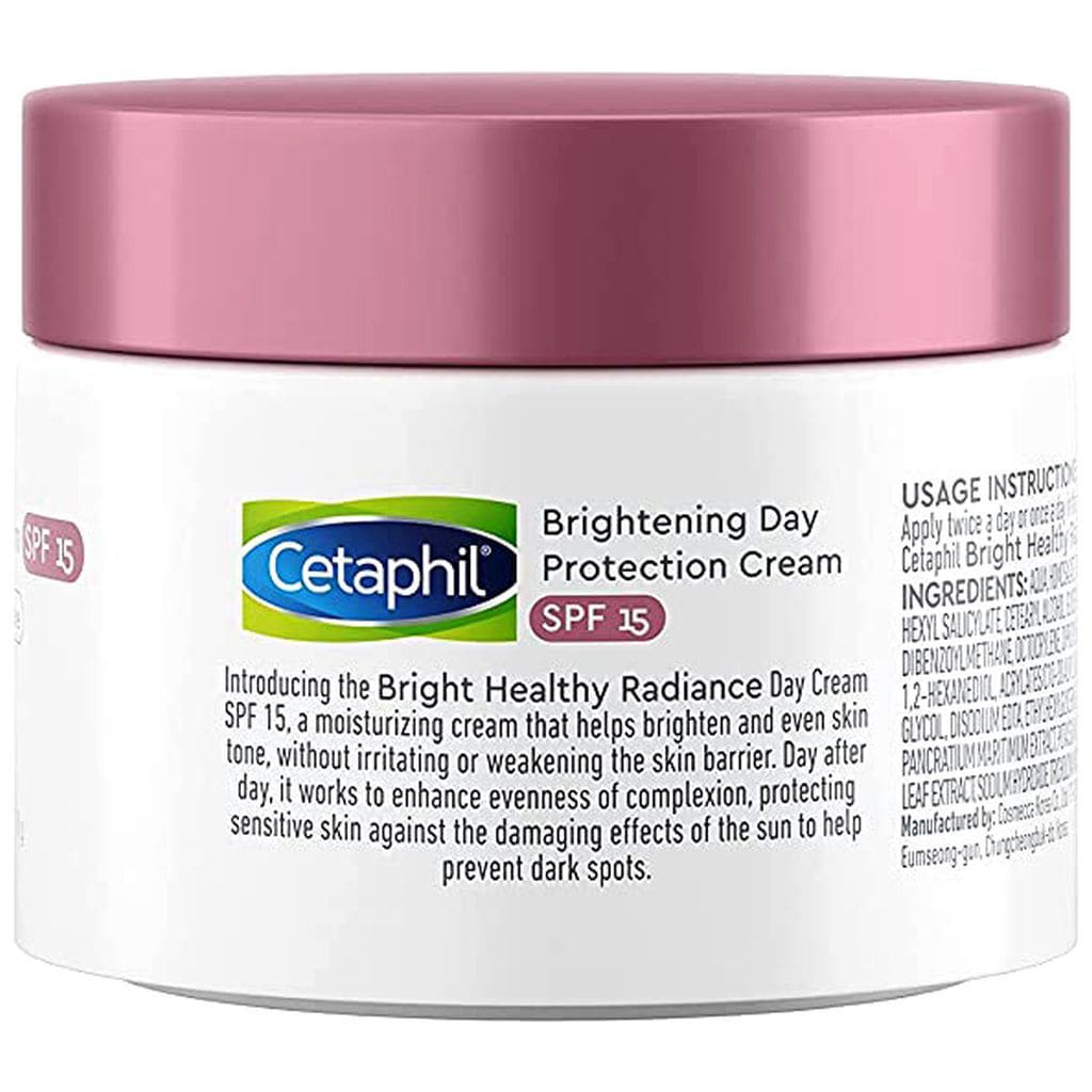 Buy Online Cetaphil Brightening Day Protection Cream, White, 50 ml in ...