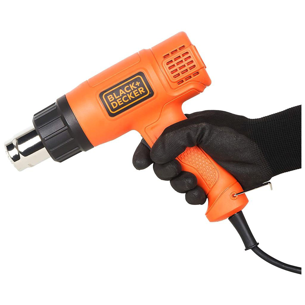 Buy Online Black & Decker Dual Temperature 2 Speed Heat Gun, Orange and