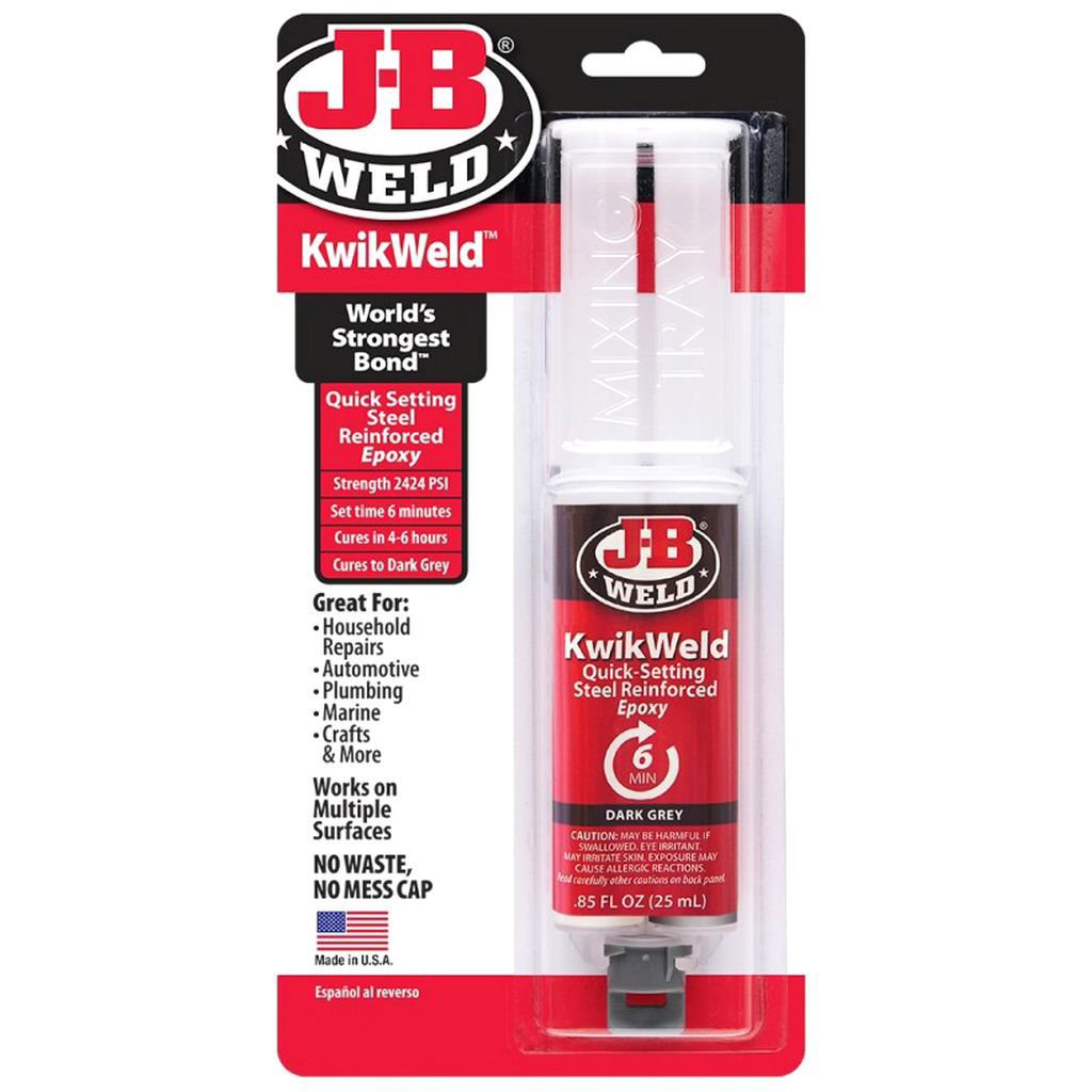 Buy Online JB Weld Kwik Weld Multipurpose Syringe, Dark Grey in UAE ...