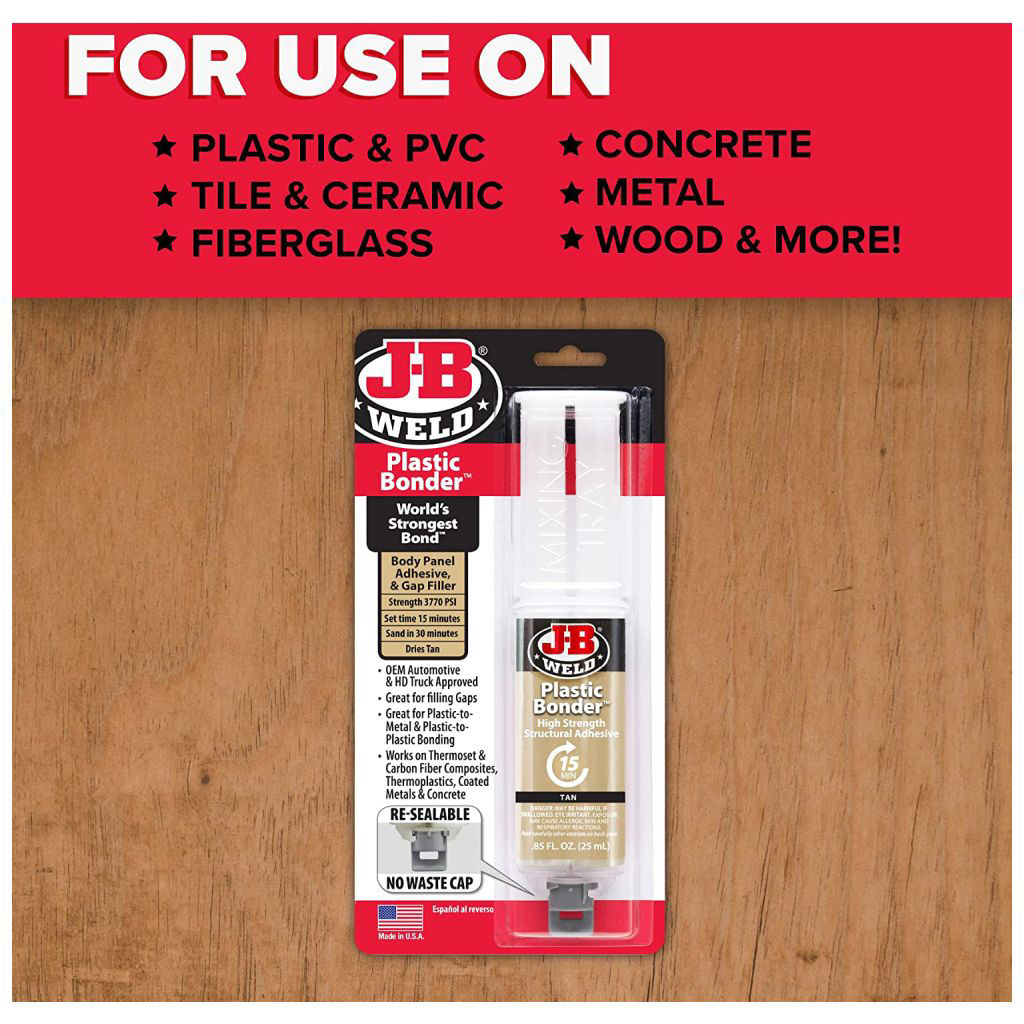Buy Online JB Weld Plastic Bonder Body Panel Adhesives & Gap Filler in