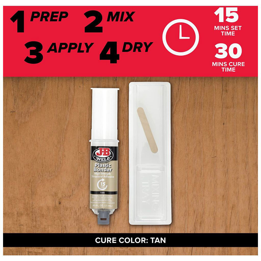 Buy Online JB Weld Plastic Bonder Body Panel Adhesives & Gap Filler in