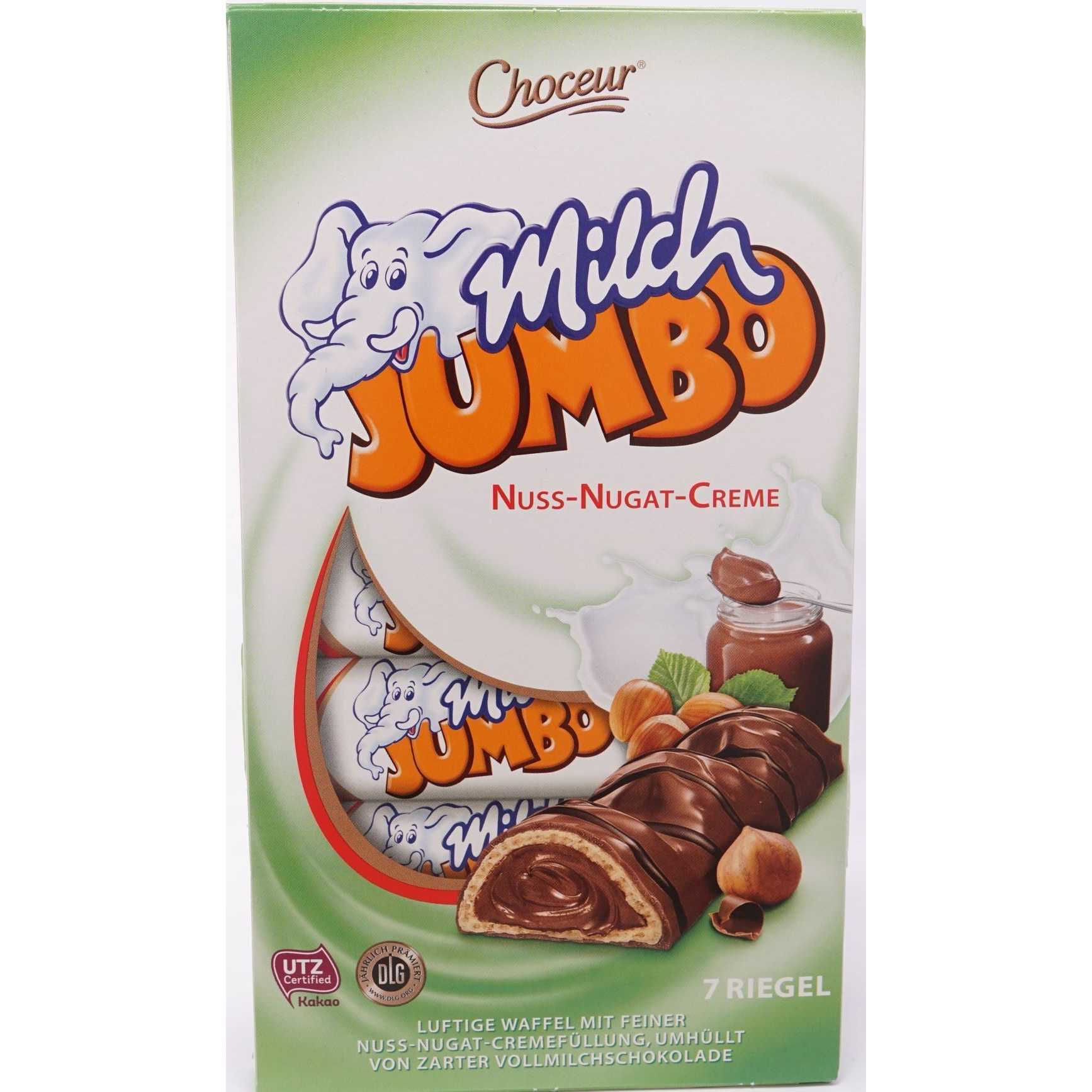 Buy Online Choceur Milk Jumbo Nuts Cream, 150g in UAE