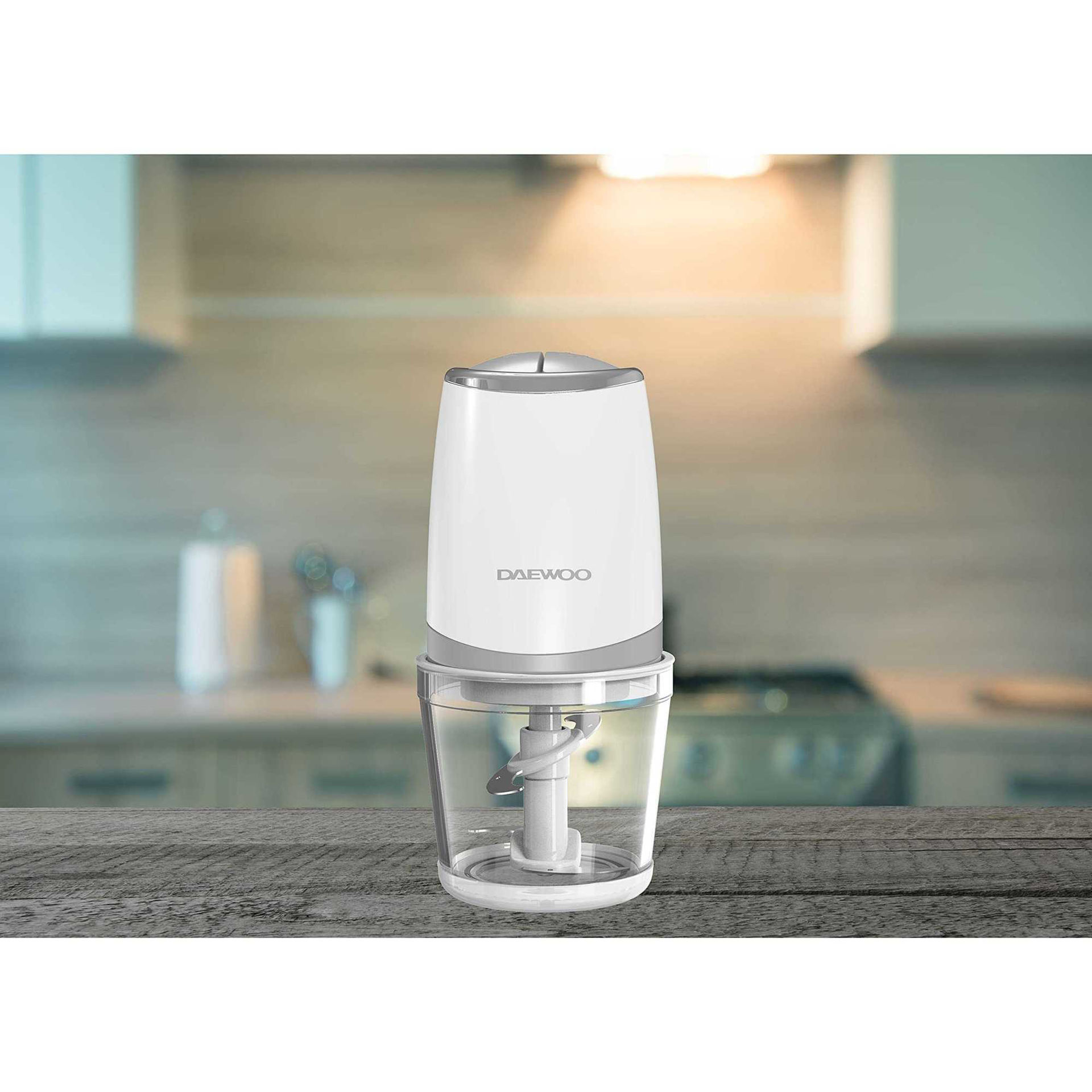 Buy Online Daewoo Food Chopper with Glass Bowl, Quad Blade, Mincer