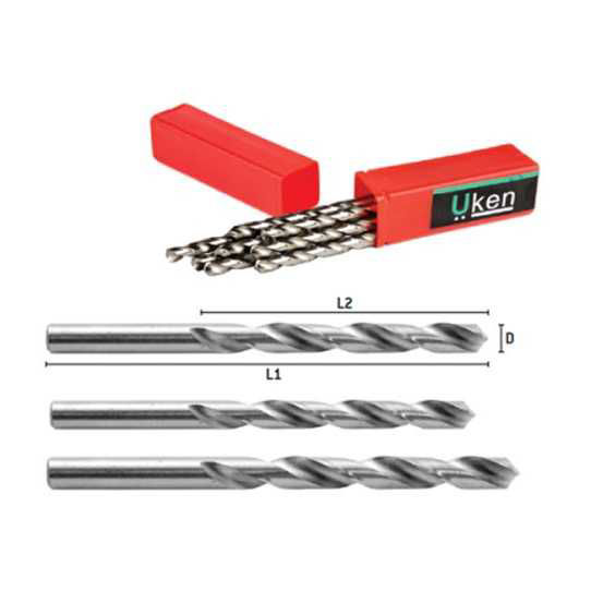 Picture of Uken High Quality HSS Drill Bit, Silver