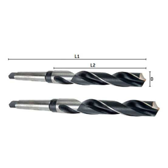 Picture of Uken Heavy Duty Taper Shank Drill Bit, Silver
