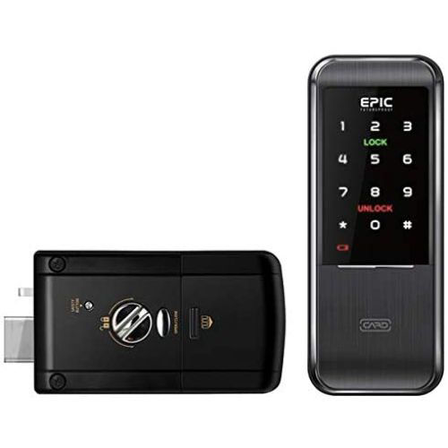 Buy Online Epic Triplex 3 Way Digital Door Lock with RFID, Pin & Mech
