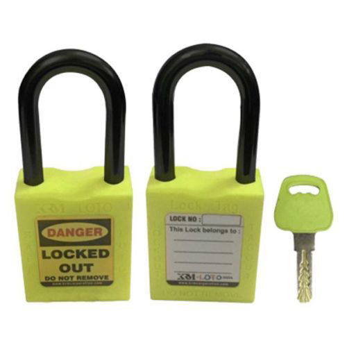 Picture of KRM Osha Metal Shackle Safety Lock Tag Padlock