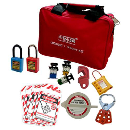 Buy Online KRM Loto Osha Lockout Tagout Electrical Kit 918 in UAE