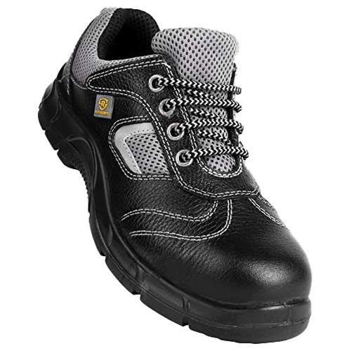 Picture of Rocksafe Plus Sporty Leather PU Molded Work Boots Steel Toe Safety Shoes