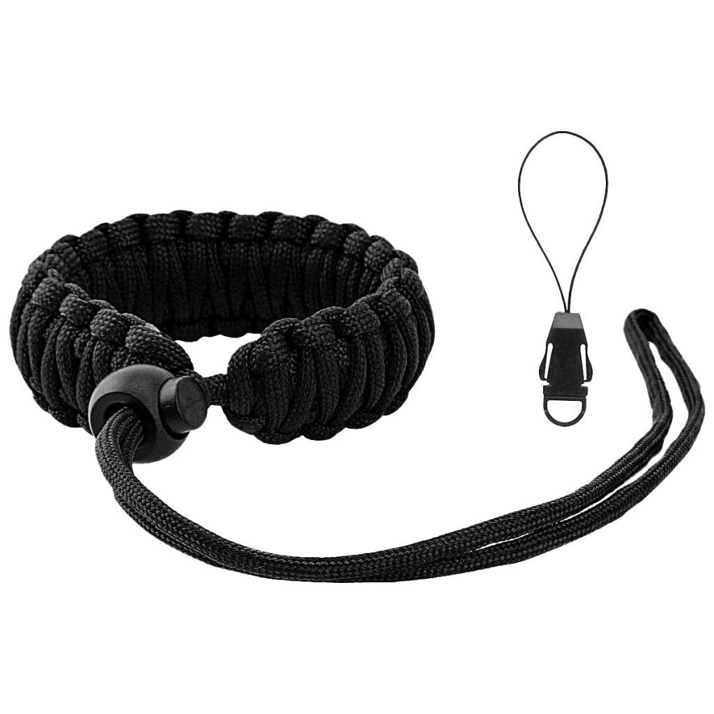 Picture of Techlife Braided King Cobra Style Paracord Hand Grip Wrist Strap
