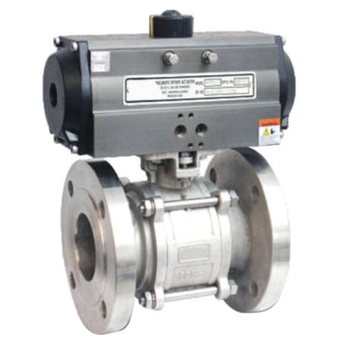Picture of 4Matic 3PC Design CF8 Body Floating Ball Valve, Flanged 150, 4M-OKS