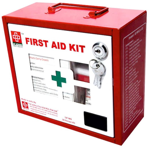 Buy Online St Johns First Aid Industrial First Aid Kit, SJF M4, Small ...