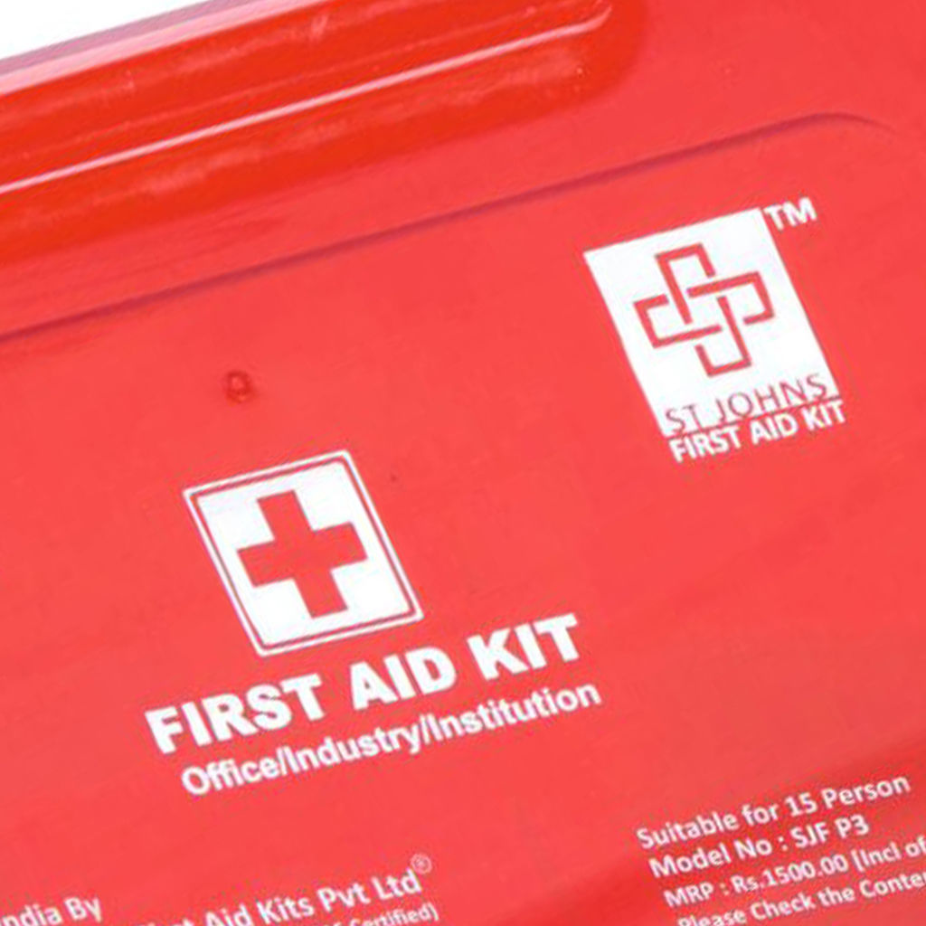 Buy Online St Johns First Aid Workplace First Aid Kit with Plastic Box