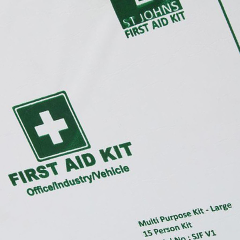 Buy Online St Johns First Aid All Purpose First Aid Kit with Vinyl Box