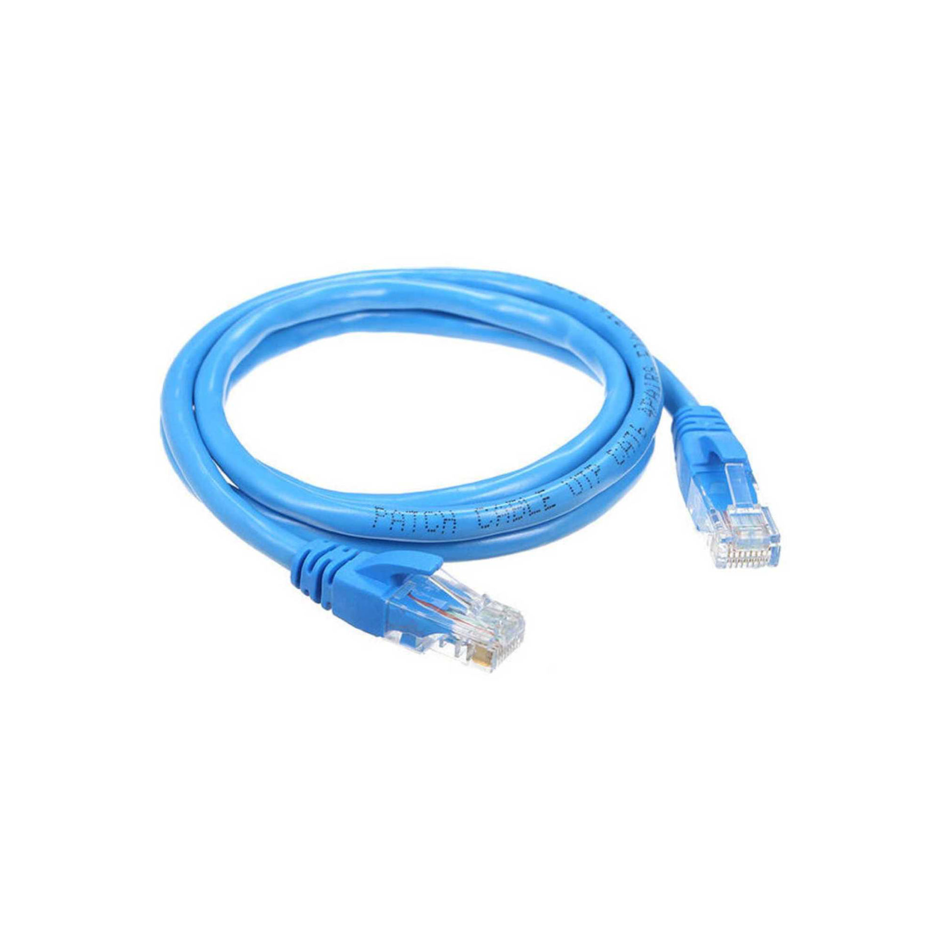 Picture of Rkn Cat 6 Ethernet Cable Lan Network Internet Patch Cord, Blue