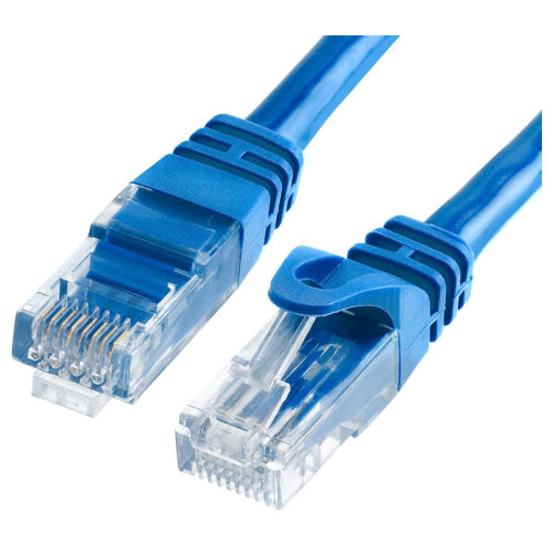 Picture of Sii Patch Cord CAT5 Ethernet LAN Network Patch Cable, RJ45, Blue
