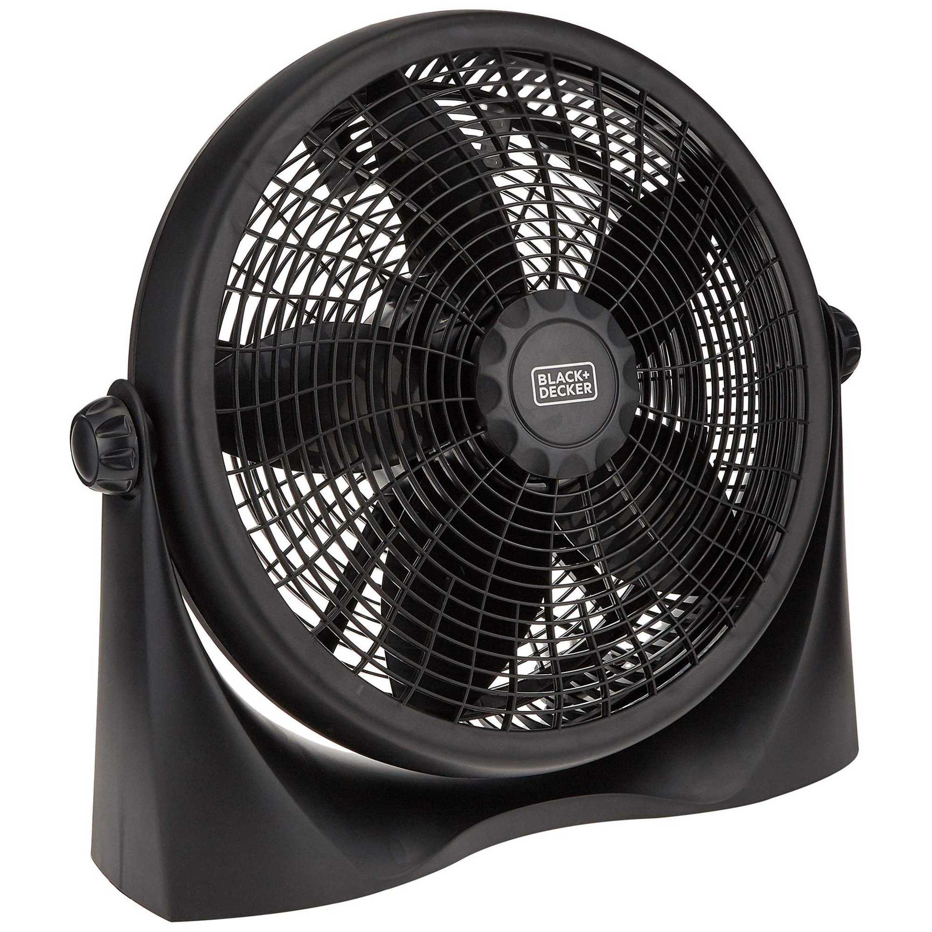 Buy Online Black & Decker Box Fan, Black, 16Inch in UAE