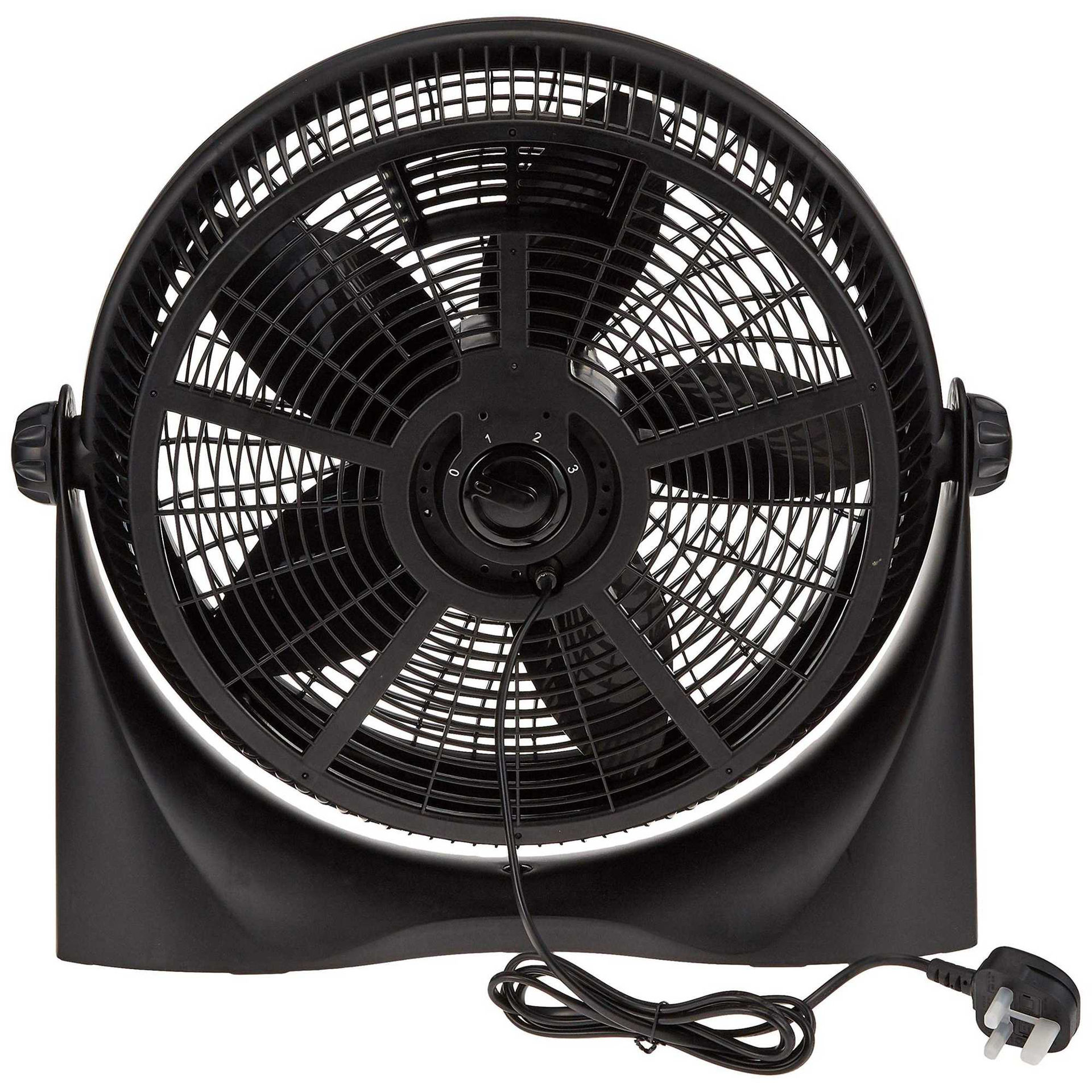Buy Online Black & Decker Box Fan, Black, 16Inch in UAE