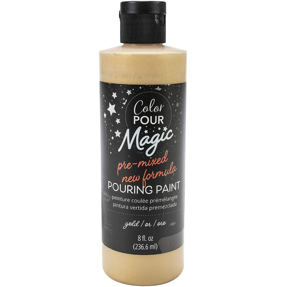 Picture of American Crafts Color Pour Magic Paint, Metallic, 236.6ml