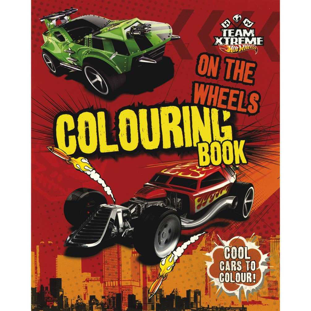 Buy Online Hot Wheels Colouring Book by Parragon in UAE