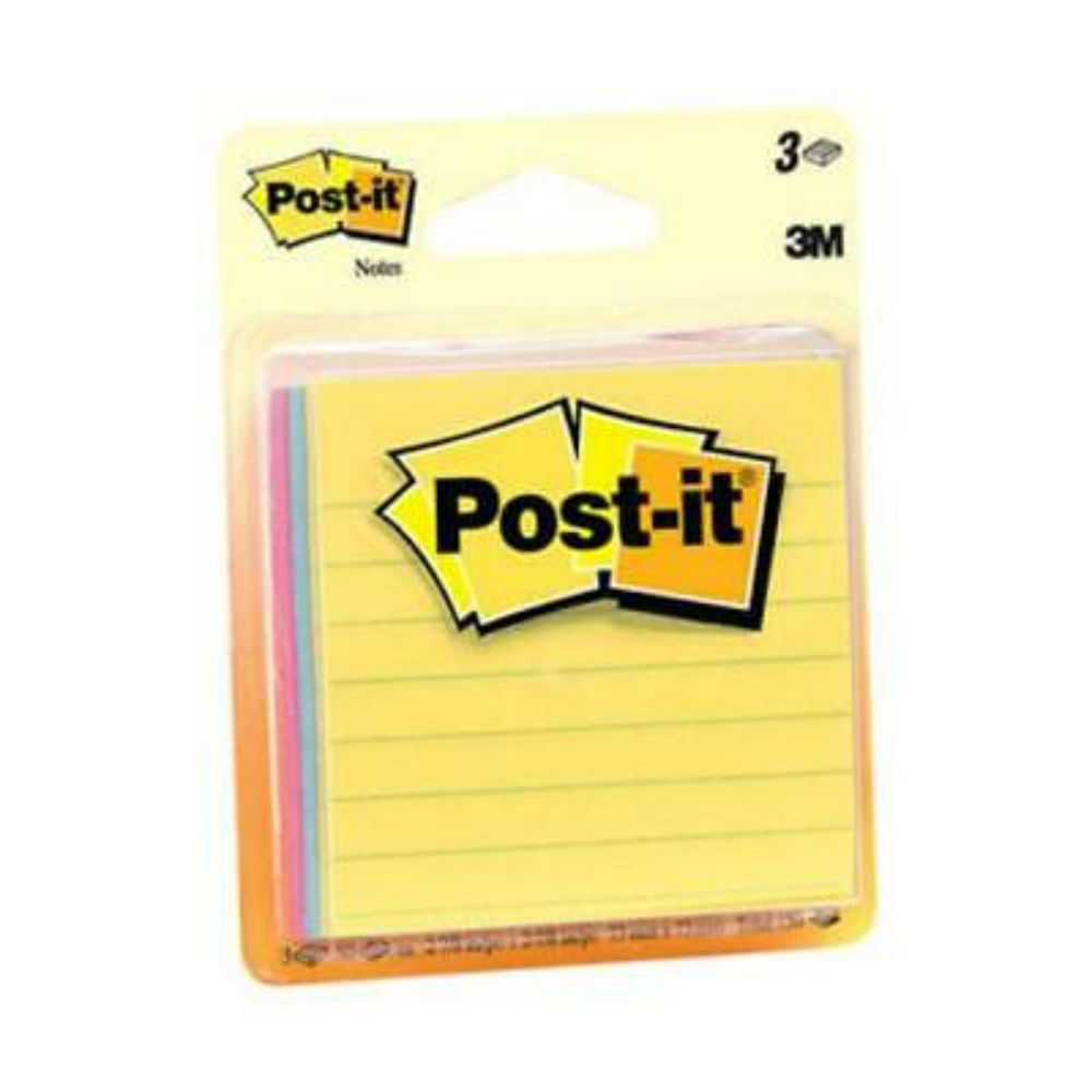 Buy Online Postit PostIt 3X3 Lined Notes in UAE