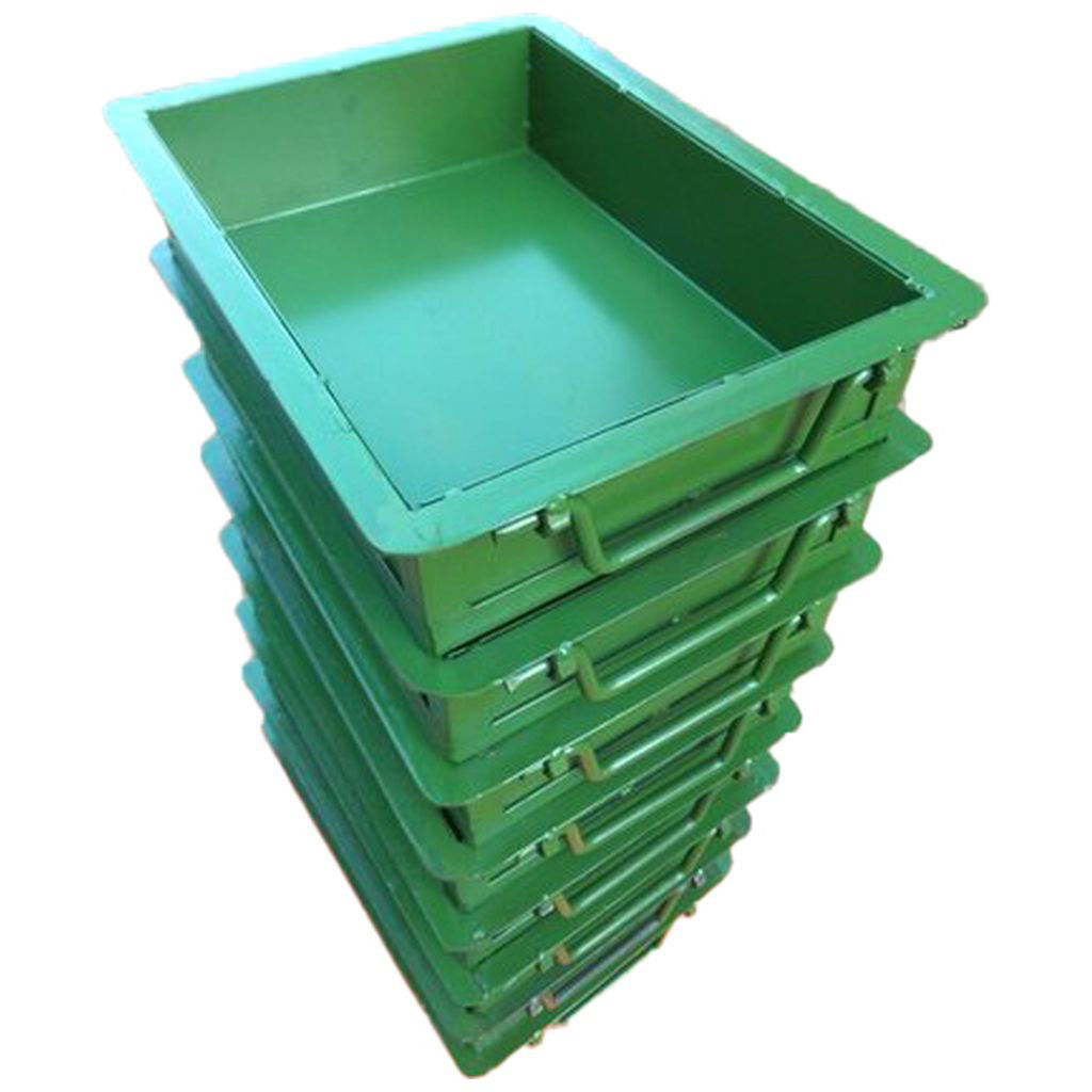 Buy Online Anmol Engineers Rectangular Storage Crate, 30Kg, Green in