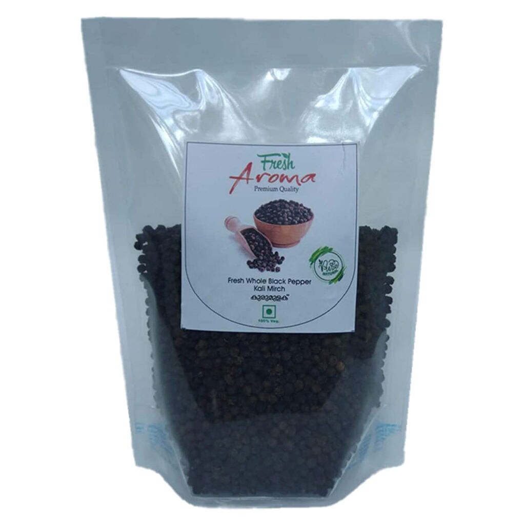 Buy Online Fresh Aroma Whole Black Pepper, Pack of 1 in UAE | Dubuy.com