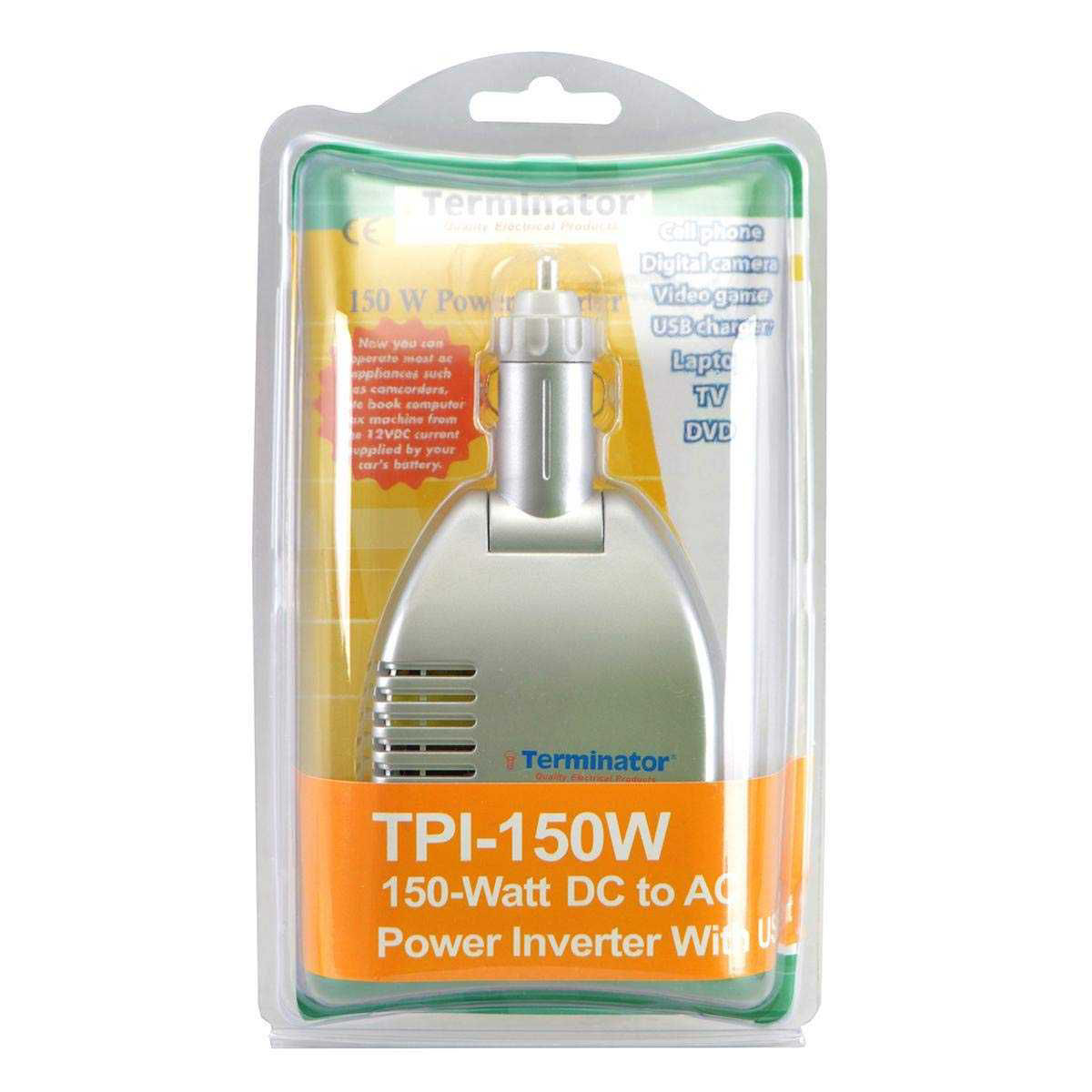 Buy Online Terminator Car Dc To Ac Converter, 12V Dc 240V Ac, TPI