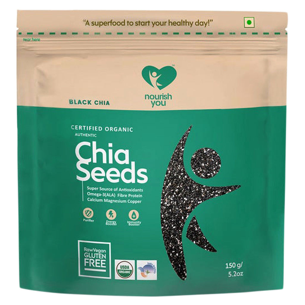Picture of Nourish You Black Healthy Chia Seeds