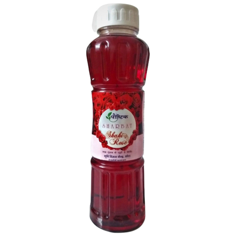 Picture of Poshtik Premium Shahi Rose Sharbat, 750 ml