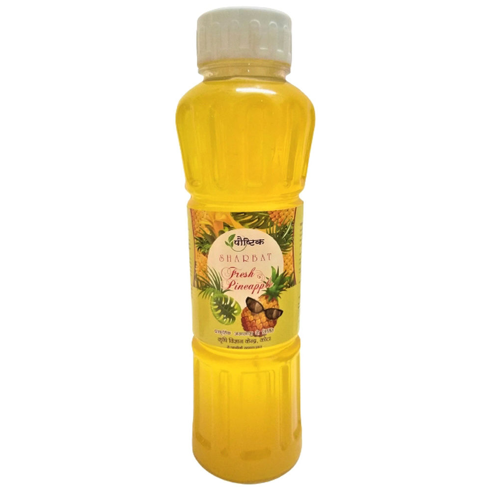 Picture of Poshtik Premium Fresh Pineapple Sharbat, 750 ml