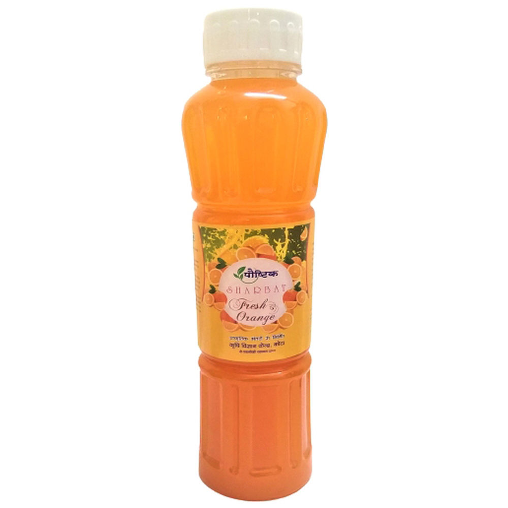 Picture of Poshtik Premium Fresh Orange Sharbat, 750 ml