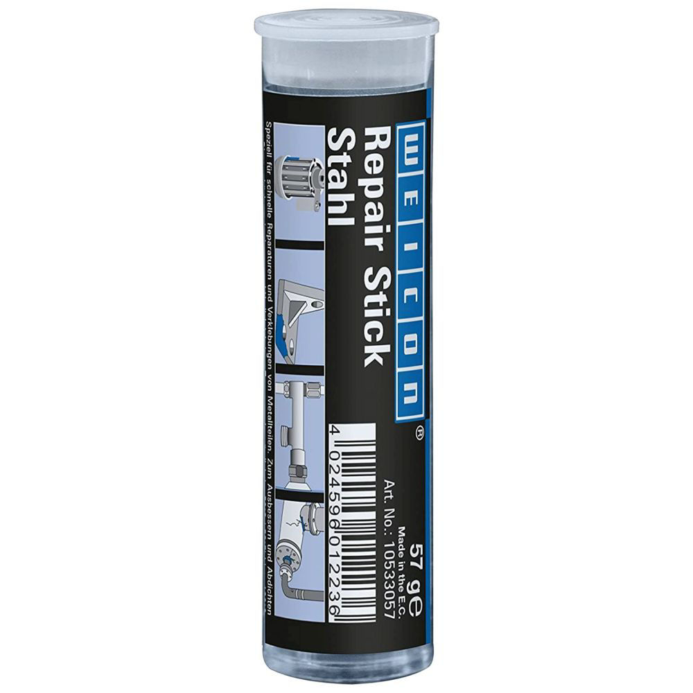 Picture of Weicon 2 Components Adhesive Epoxy Resin Repair Stick, Steel