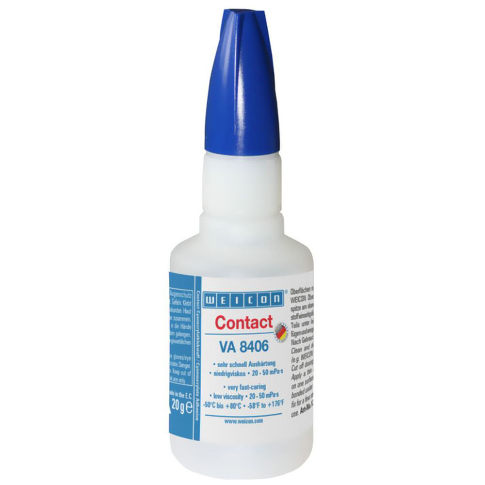 Picture of Weicon Contact Cyanoacrylate Adhesive, Va 8406