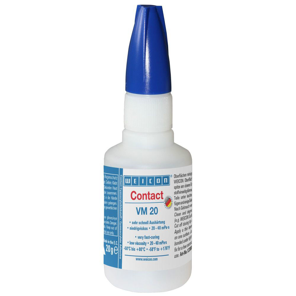 Picture of Weicon Contact Cyanoacrylate Adhesive, Vm 20