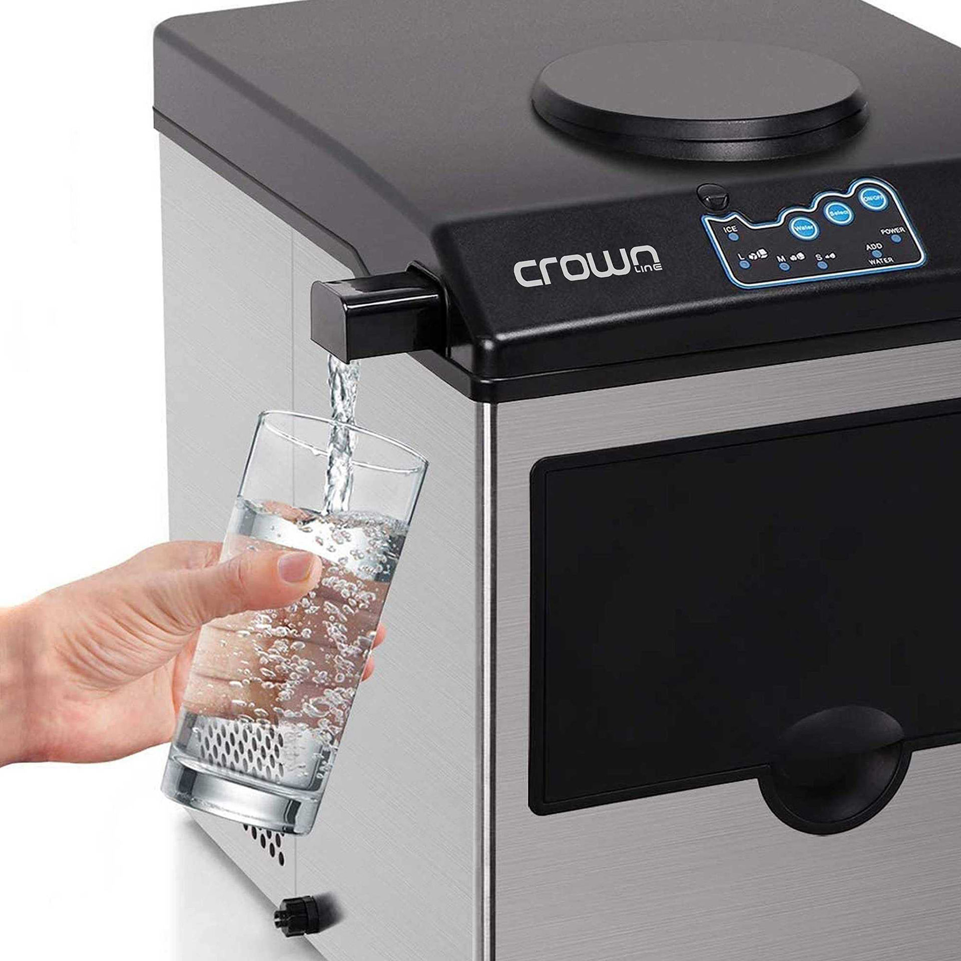 Buy Online Crown Line Table Top Water Dispenser with Ice Maker, Wd267