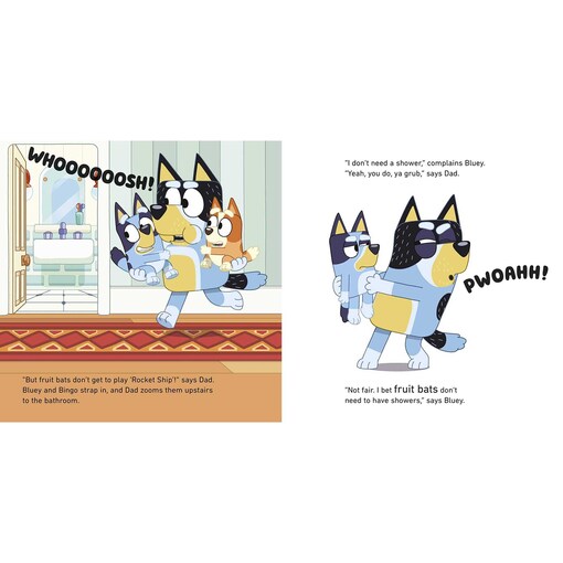 Buy Online Bluey: Goodnight Fruit Bat By Bluey (Paperback) in UAE ...